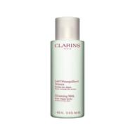 🌿 clarins anti-pollution cleansing milk with alpine herbs, 13.9 fl oz logo