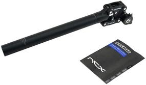 img 2 attached to 🚲 SR Suntour SP12 NCX Suspension Seat Post 31.6X350mm, Black with Protective Cover | VK1919 - Enhanced SEO