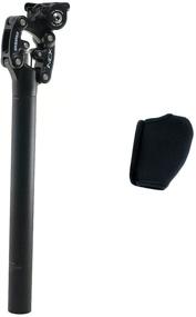 img 4 attached to 🚲 SR Suntour SP12 NCX Suspension Seat Post 31.6X350mm, Black with Protective Cover | VK1919 - Enhanced SEO