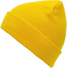 img 3 attached to 🧢 Zando Unisex Slouchy Beanie Winter Hat Soft Knit Cuffed Cap Fisherman Beanie Skull Cap Daily Beanie