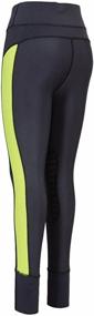 img 1 attached to 🐎 TuffRider Women's Marathon Riding Tights - Equestrian Breeches for Horseback Riding