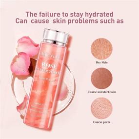 img 2 attached to Hydration Powerhouse: BREYLEE Rosewater Toner for Face - Alcohol-Free, 200ml