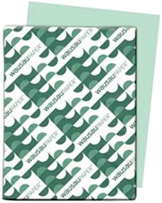 img 2 attached to 📚 Neenah Exact Vellum Bristol Green Cardstock, 8.5" x 11", 67 lb/147 GSM, 250 Sheets (81358)