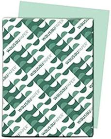 img 1 attached to 📚 Neenah Exact Vellum Bristol Green Cardstock, 8.5" x 11", 67 lb/147 GSM, 250 Sheets (81358)