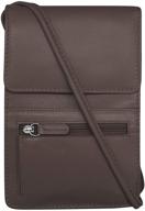 👜 versatile & chic: womens mini organizer purse in black - perfect women's handbag & wallet combo in crossbody style logo