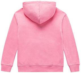 img 3 attached to UNACOO Unisex Brushed Fleece Long Shoulder Boys' Clothing: Cozy and Stylish Comfort for All