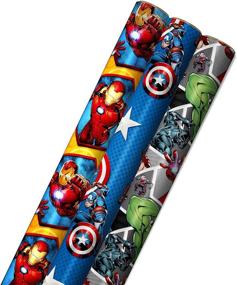 img 4 attached to Hallmark Avengers Wrapping Reverse 3 Pack
