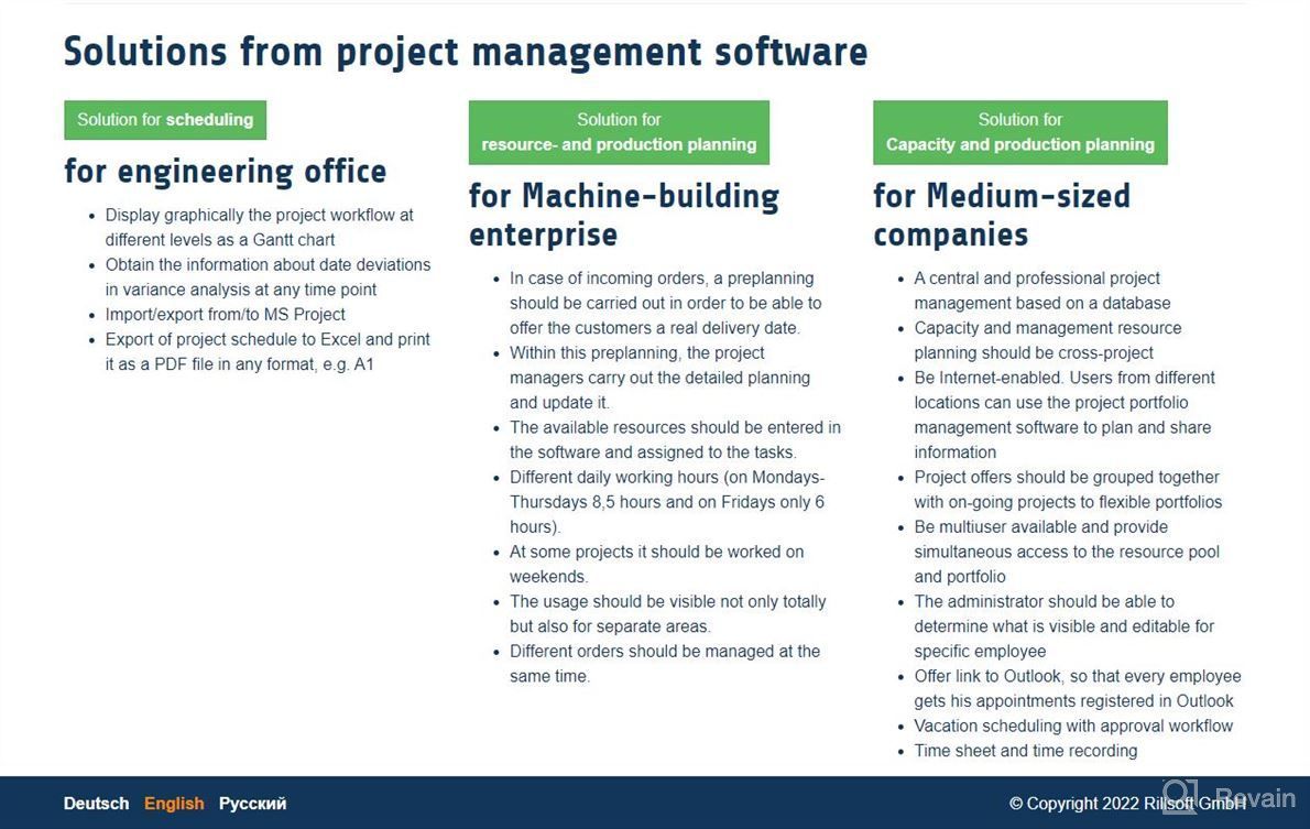 img 1 attached to Rillsoft Project review by David Monaco