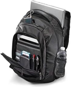 img 3 attached to Black Tectonic Medium Backpack by Samsonite