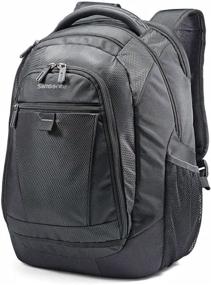 img 4 attached to Black Tectonic Medium Backpack by Samsonite