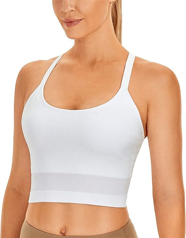 crz yoga longline wireless racerback women's clothing 로고