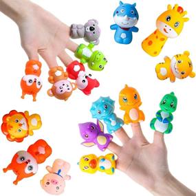 img 4 attached to 🎪 Entertaining PROLOSO Puppets: Perfect Stocking Stuffers for Toddlers