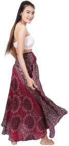 img 1 attached to Banjamath Long Bohemian Style Gypsy Boho Hippie Skirt for Women