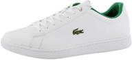 👟 lacoste men's hydez sneakers in white green: enhance your style logo