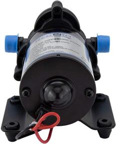 img 2 attached to 💧 Upgraded RecPro RV Water Pump: 12V Electric 3 Chamber with Pressure Switch, Max 45 PSI, Draw 8.0 AMP, High Flow Rate 3.0 GPM/11.6 LPM, Self Priming - No Strainer or Silencer Needed