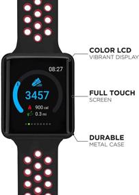 img 3 attached to ⌚️ iTouch Air SE Умные часы: Итоговый фитнес-трекер с измерением пульса, шагомером, мониторингом сна, текстовыми сообщениями | Водонепроницаемые | 30-дневный аккумулятор | Сенсорный экран | Android и iOS (45 мм)