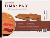 new wave timbr disposable palettes painting, drawing & art supplies logo