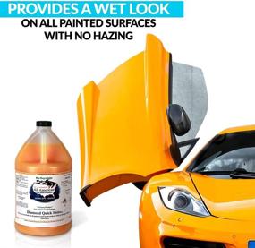 img 3 attached to 💎 Diamond Quick Shine - Premium Detailing Spray-On Polymer Wax for Deep Glossy Finish and UV Protection, 1 Gallon