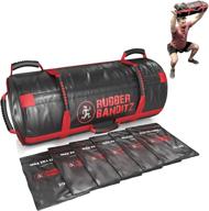 🏋️ rubberbanditz heavy duty workout sandbag - ultimate fitness gear for crossfit, cross-training, military conditioning and exercise логотип