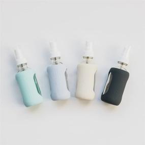 img 4 attached to 🌍 Safeguard Your Bottles with SAVVY PLANET Silicone Protection: Must-Have Travel Accessories