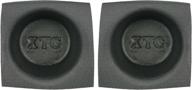 🔊 6.5" small frame round bay speaker baffle pair - vxt65 logo