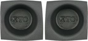 img 1 attached to 🔊 6.5" Small Frame Round Bay Speaker Baffle Pair - VXT65