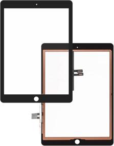 img 3 attached to iPad 6 9.7-inch 2018 Touch Screen Digitizer Replacement with Adhesive, Tools, and Tempered Glass - A1893 A1954 Glass Repair Parts (No LCD, No Home Button)