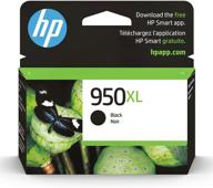 🖨️ hp 950xl black ink cartridge | compatible with hp officejet pro 251dw, 276dw, 8100, 8600 series logo