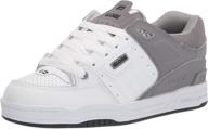 globe fusion skate white split men's shoes: ultimate style with unmatched performance logo