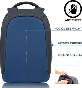 img 3 attached to Design Compact Anti Theft Laptop Backpack