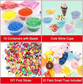 img 3 attached to Colorful Accessories for Fishbowls: Enhance Your 🐠 Space with WINLIP Beading & Jewelry Making Supplies