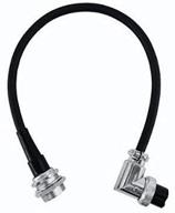 🎙️ enhance range and flexibility with the workman cp4 10" cb radio right angle microphone extension cord logo