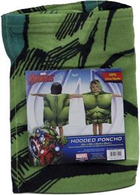 img 1 attached to Hulk Marvel Avengers Kids Bath/Pool/Beach Hooded Poncho by Jay Franco