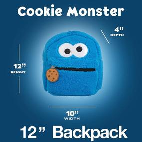 img 1 attached to 🎒 Sesame Street Backpack for Toddlers: Perfect for School and More!
