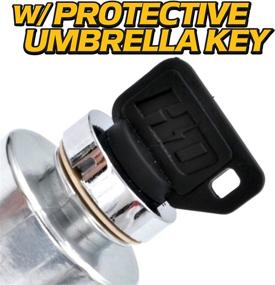 img 2 attached to 🔑 High-Performing HD Starter Ignition Key Switch: Kubota 66101-55200 Replacement for TG1860G ZD18 ZD21 ZD28 & More! 3 Keys + Free Carabiner Included