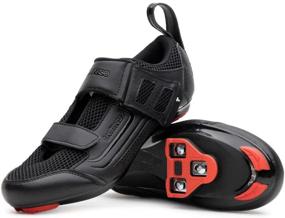 img 4 attached to 🚀 Tommaso Veloce Triathlon Cycling Bundle Men's Shoes: Unleash Peak Performance