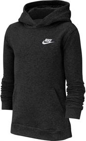 img 2 attached to Active Midnight White Large Boys' Nike Hoodie - Clothing