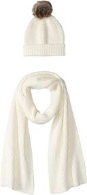img 3 attached to 🧣 Ivory Women's Scarf in Amazon Essentials Collection: An Essential Accessory for Women - Scarves & Wraps