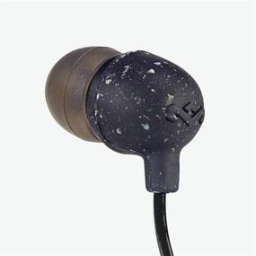 img 1 attached to 🎧 House of Marley Little Bird: Eco-Friendly Black Wired Earphones with Microphone and Noise Isolating Design