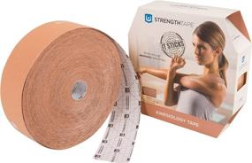 img 3 attached to Premium StrengthTape Kinesiology Tape - 35M K 🏋️ Tape Rolls for Optimum Support and Stability, Multiple Colors Available