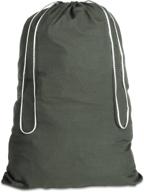 whitmor 6353-1191-grn cotton laundry 🌿 bag-duffel green: convenient and sustainable laundry solution logo