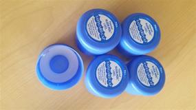 img 2 attached to 🚰 Non-Spill Water Bottle Cap for 3 or 5 Gallons - Set of 6, Made in USA