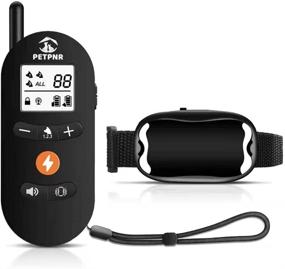 img 4 attached to 🐶 Rechargeable Dog Training Collar with Remote - Ecollar Training Collar for Small Dogs, 3 Training Modes (Beep, Vibration, Shock), Adjustable Shock Levels 0-15, Range Up to 1000Ft, IP67 Waterproof