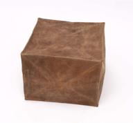 leatherooze leather unfilled moroccan footstool furniture logo