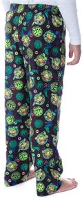 img 3 attached to 🐢 Nickelodeon Boys' TMNT Loungewear: Teenage Mutant Ninja Turtles Character Themed Kids Pajama Pants