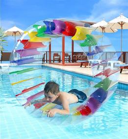 img 3 attached to 🎢 Experience Endless Fun with Greenco Colorful Inflatable Roller Diameter