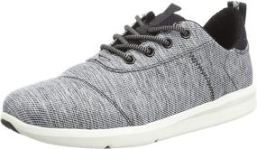 img 4 attached to TOMS Mens Cabrillo Black Space Dye Men's Shoes in Fashion Sneakers