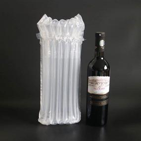 img 3 attached to 🍾 Wine Bottle Protector: 12 Pack Bags with Free Pump - Reusable Sleeve for Safe Airplane Transportation of Glass Bottles