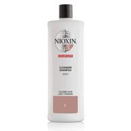 🧴 nioxin system 3 шампунь очищающий: оживите цвет волос после окрашивания при легком прореживании, 33,8 унции логотип