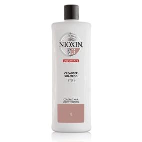 img 4 attached to 🧴 Nioxin System 3 Cleanser Shampoo: Revitalize Color Treated Hair with Light Thinning, 33.8 oz